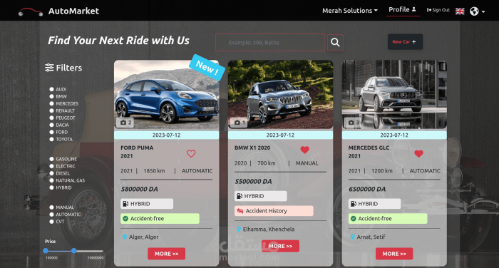 Auto market